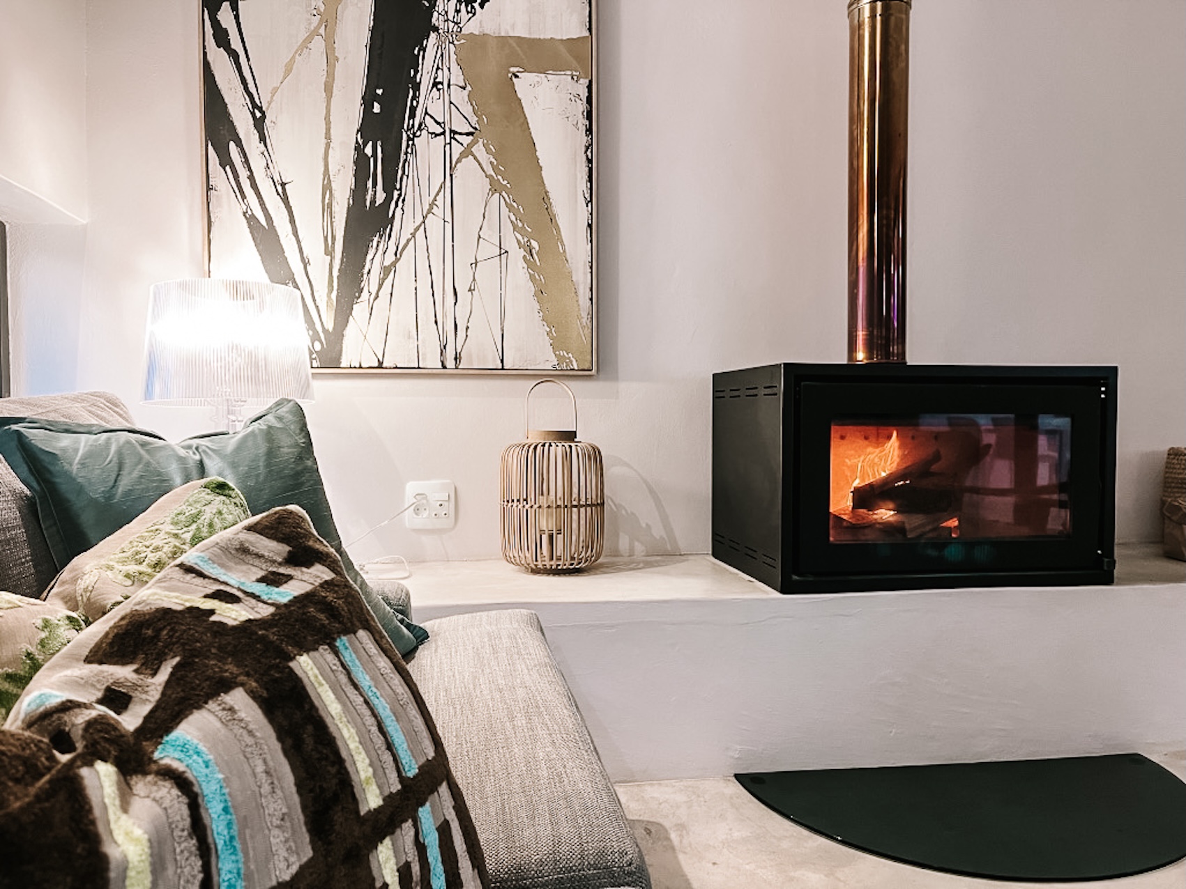 Laughing Dove fireplace